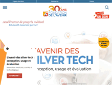 Tablet Screenshot of fondationdelavenir.org